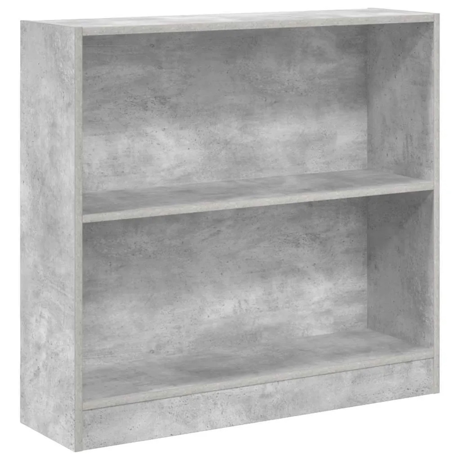 vidaXL Bücherregal Betongrau 80x24x75 cm Holzwerkstoff 800895 günstig online kaufen