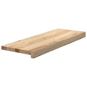 vidaXL Treppenstufen 20 Stk Unbehandelt 70x30x2 cm Massivholz Eiche 3282947