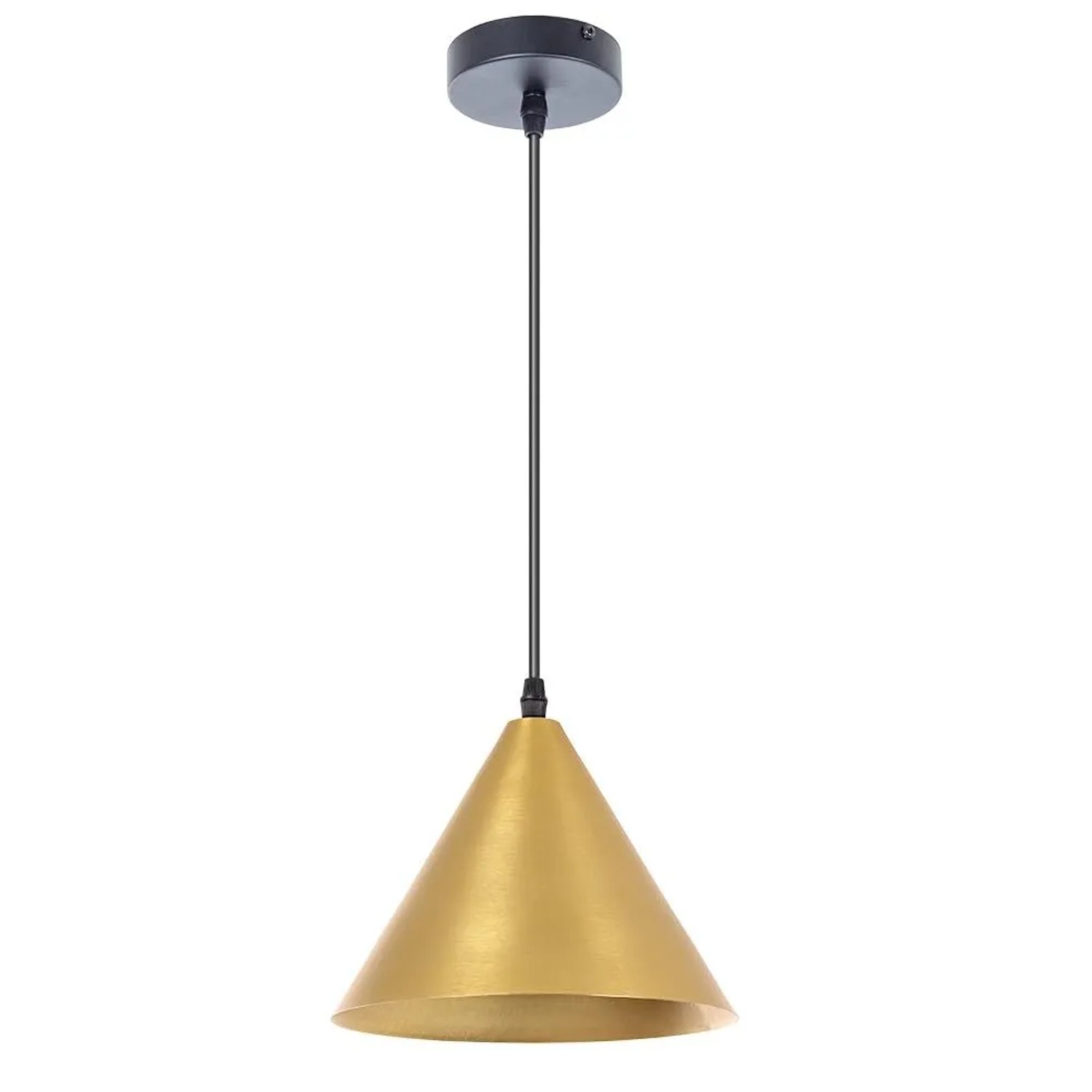 Arte Lamp Pendelleuchte Jishui E27 Schwarz Messing höhenverstellbar