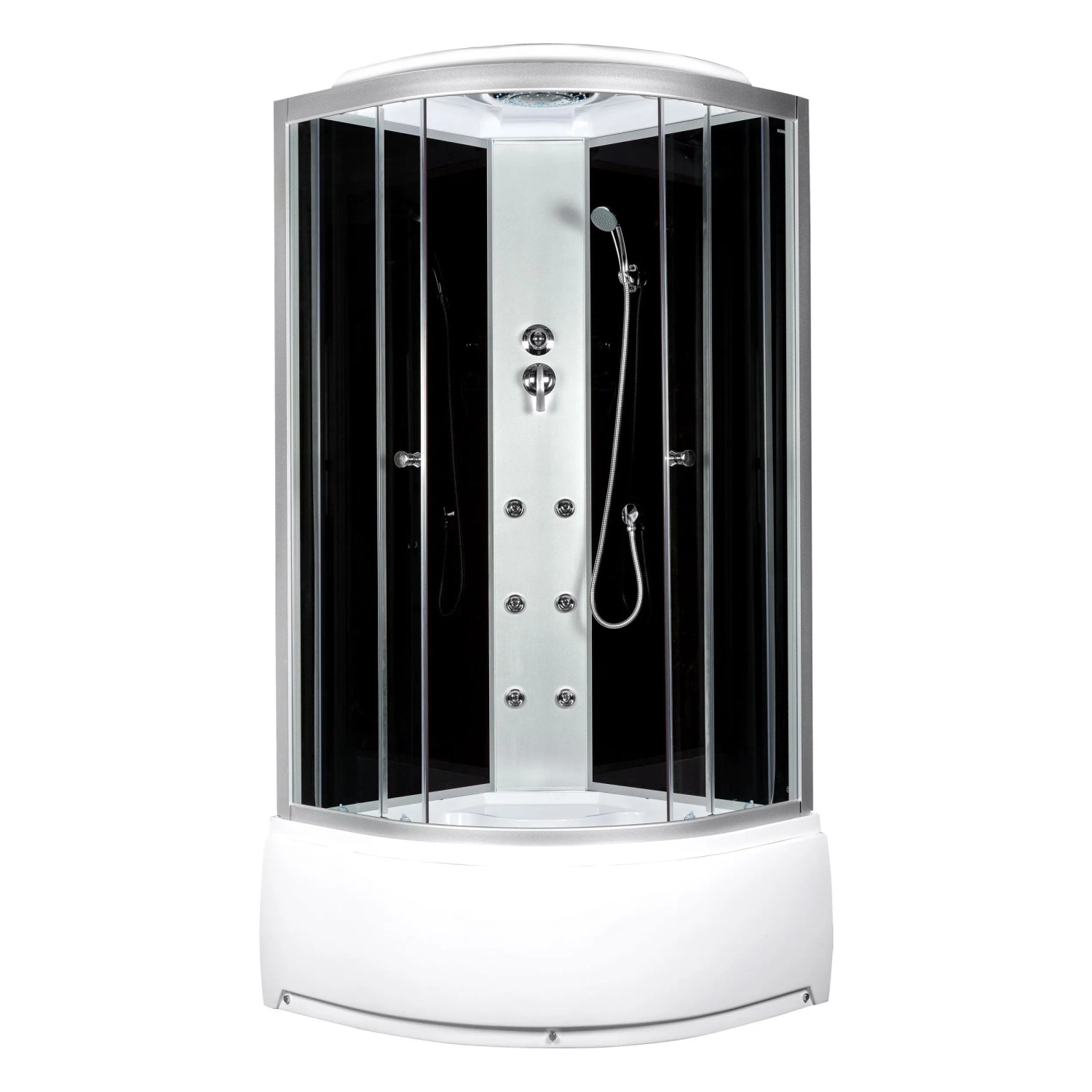 Kerra Hydromassagekabine Presto 91x91 cm mit Duschwanne