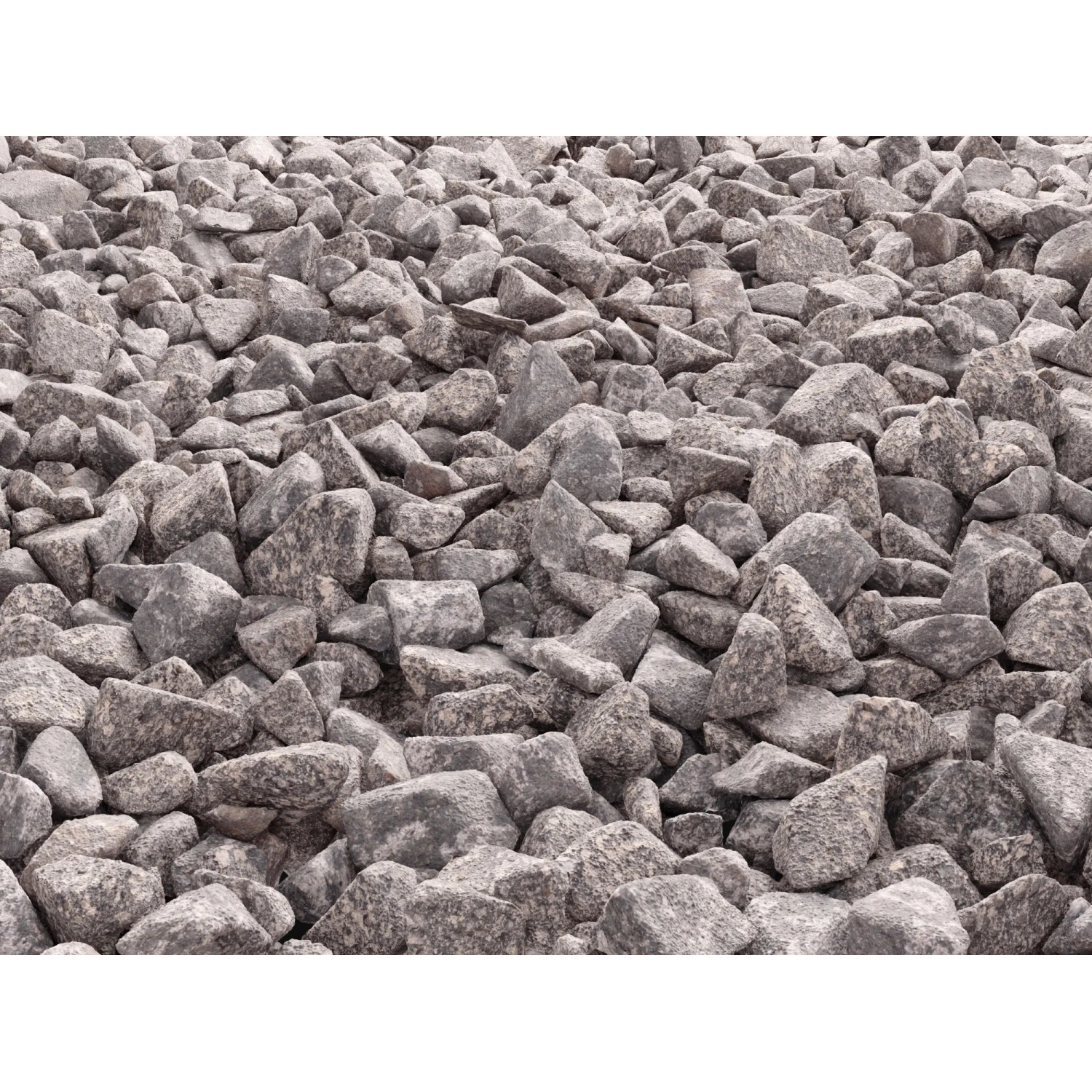 Bruchstein Rot 30 mm - 60 mm 25 kg/Sack