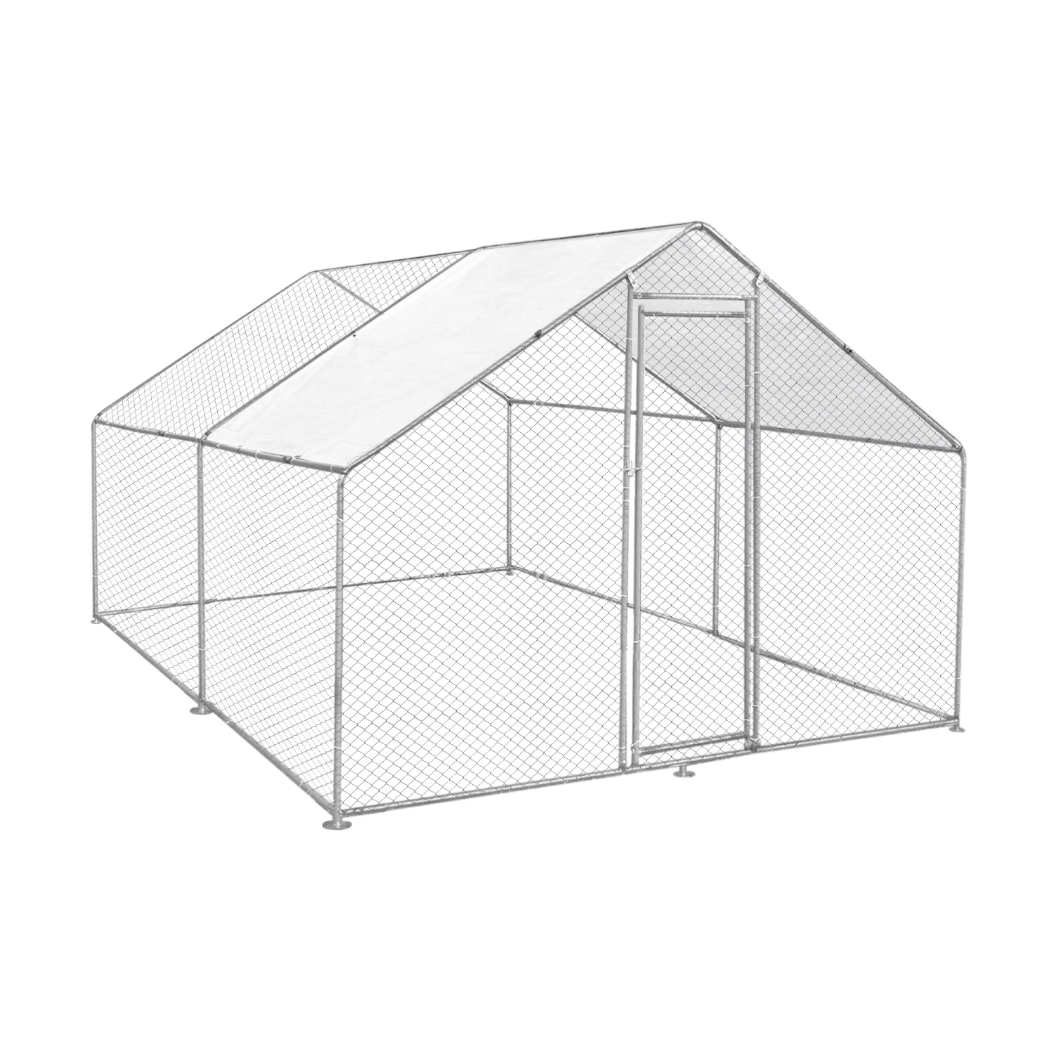 Monstershop Hühner Freilauf 3m x 4m x 1.8m