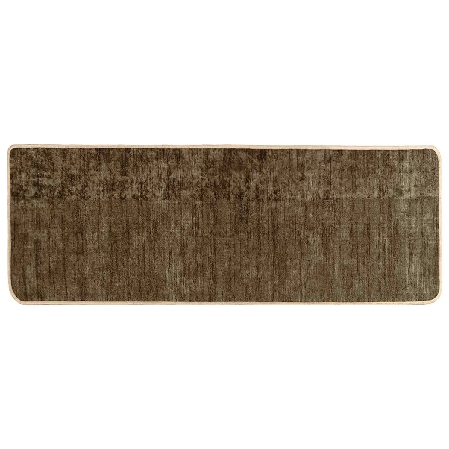 vidaXL Teppichläufer MARSA Waldgrün 250 x 100 cm Polyester und PVC 42023150