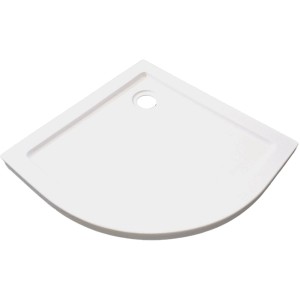 Sanotechnik Duschwanne Viertelkreis 80 cm x 80 cm Weiß