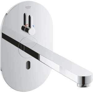 Grohe Eurosmart CE Waschtischarmatur mit Infrarot-Sensor, Chrom