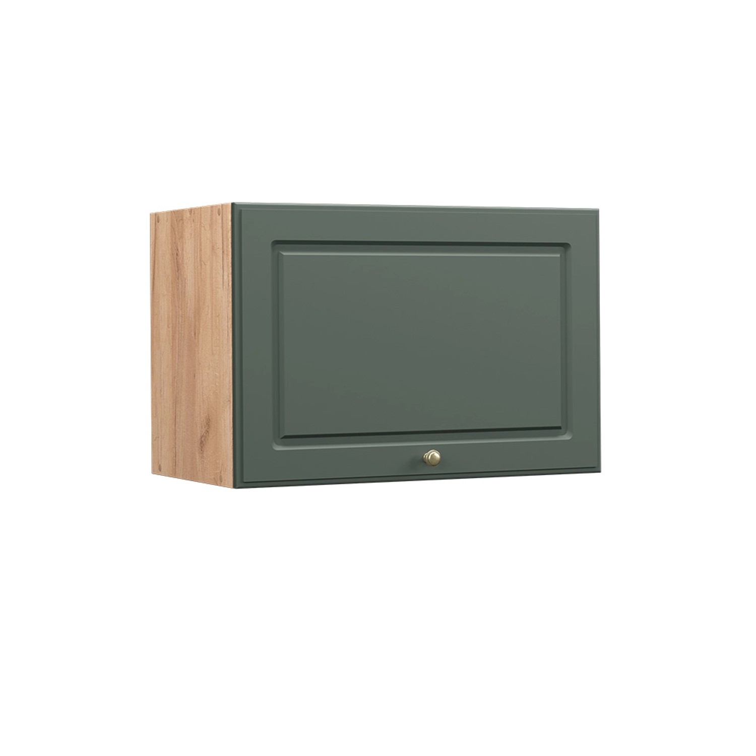 Thumbnail - Vicco Hängeschrank Fame-Line Grün-Gold Landhaus/Goldkraft Eiche 60 cm Flach
