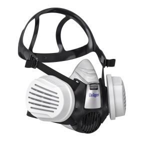Dräger X-plore 3300 Halbmaske Gr. L mit P3-R-Filter für Handwerker, Atemschutz