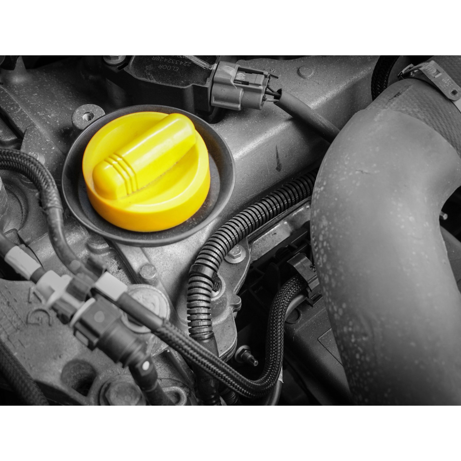 Las Marderschutzschlauch, flexibler Kabelschutz im Motorraum, schützt vor Marderbissen.