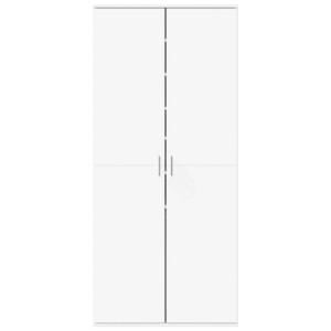 vidaXL Schuhschrank Weiß 80x39x178 cm Holzwerkstoff 3276672