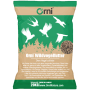 Orni Stieglitz Super Wildvogelfutter, 20kg Packung mit Vogelmotiven und Saaten.