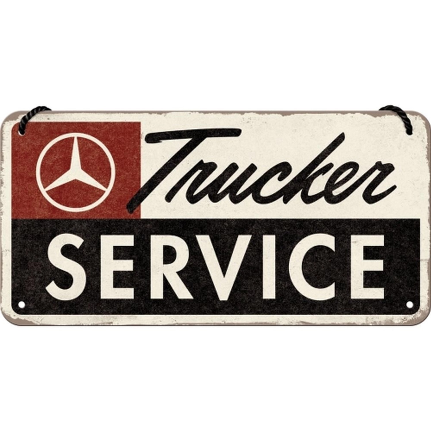 Nostalgic-Art Hängeschild Daimler Truck Trucker Service günstig online kaufen