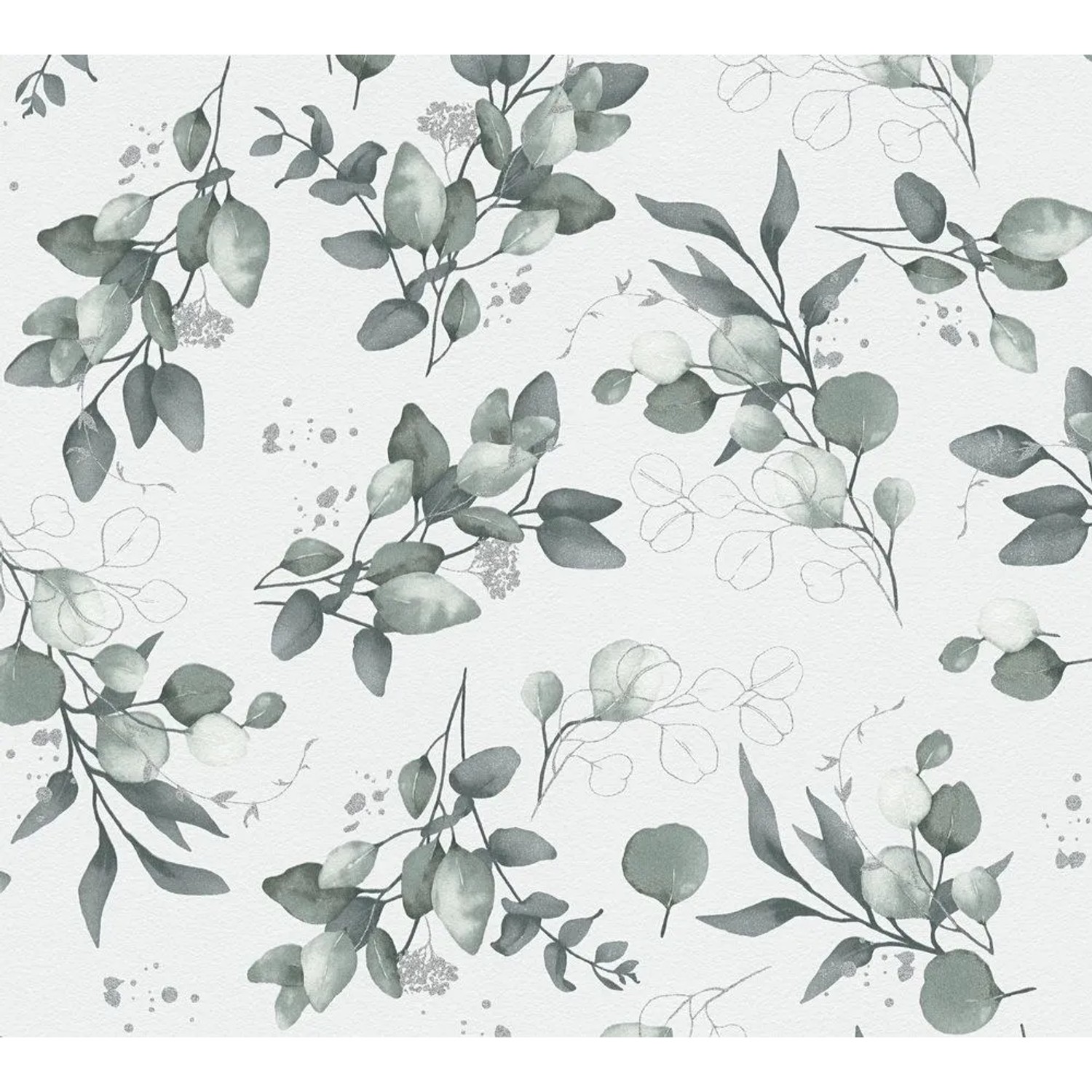 Tadessi Tapete Floral M1-No.11240 Vliestapete in Weiß