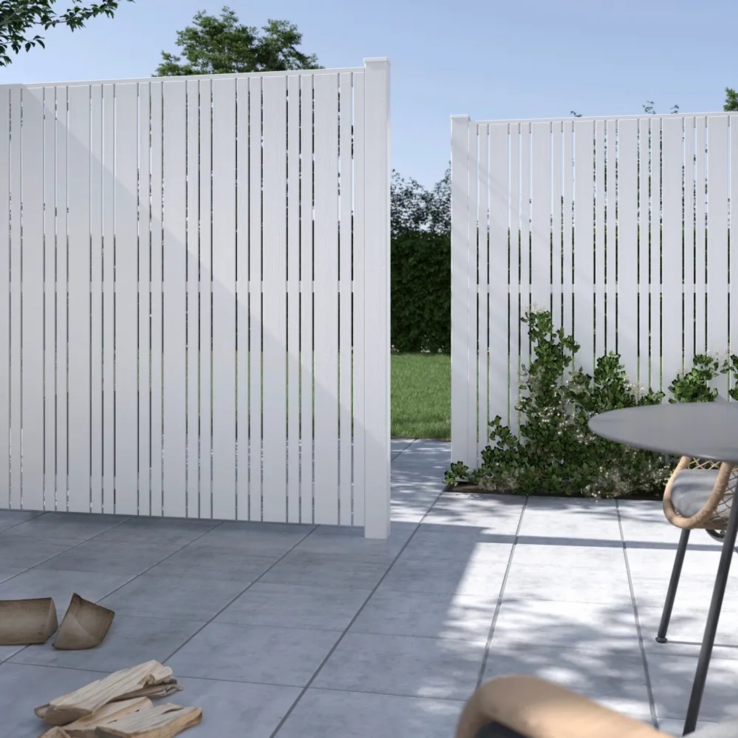 Plus Zaunpfosten (150 Cm X 80 Mm X 80 Mm, Stahl, Silber