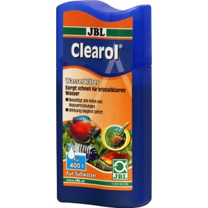 JBL Clearol Wasserklärer 100ml für kristallklares Aquarienwasser.