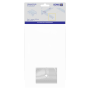 König Längsverbinder für CD-Profile, 10 Stück. Verpackung mit Verbinder und Anwendungsbeispiel für abgehängte Decken.