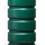 Garantia Zisterne Classico 650 l in Dunkelgrün mit Gewindeanschluss und Windsicherung.