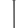 Wagner Möbelbein Telescope, Ø 3 cm, 60-90 cm, schwarz-matt, höhenverstellbar.