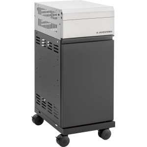Jamestown Einzelschrank Modul für KNOX Outdoorküche, schwarz, mit Rollen.