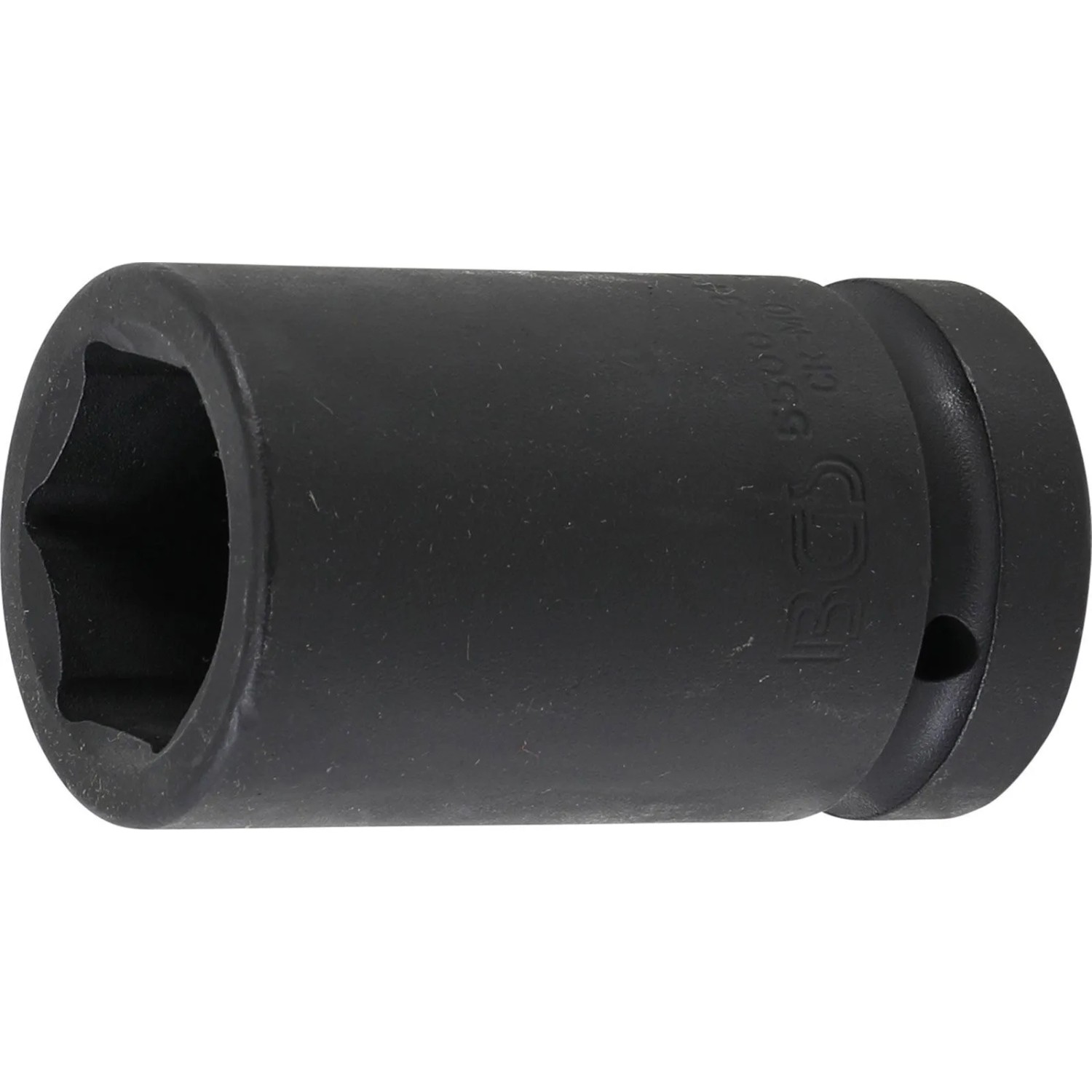 BGS Kraft Steckschlüssel Einsatz Sechskant Tief Antrieb Innenvierkant 25 Mm  1 Zoll  SW 34 Mm 5500 34