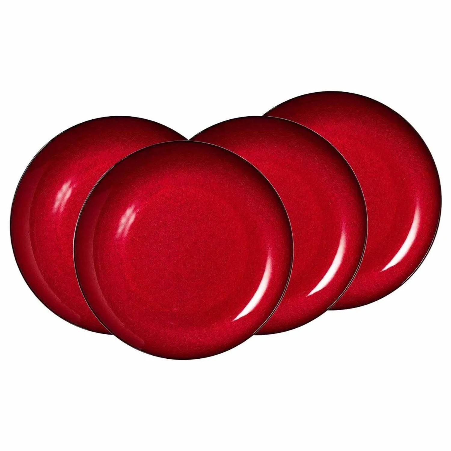 Ritzenhoff & Breker Grazia Platzteller 33 cm 4er Set Rot