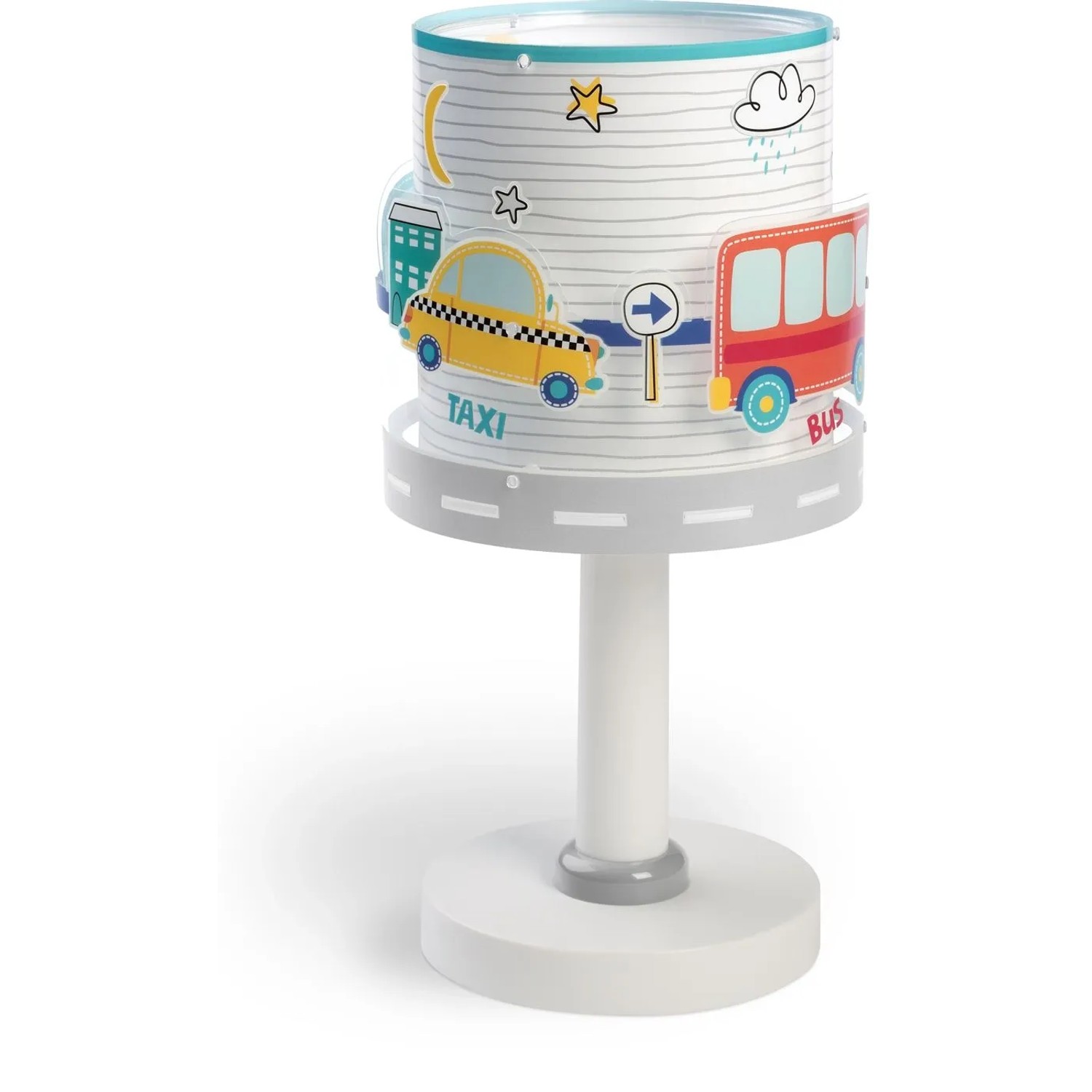 Dalber Tischlampe LED Nachtlicht für Kinder Flugzeuge und Autos
