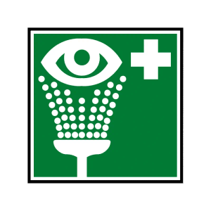 Delabie Hinweisschild Sicherheits-Augendusche