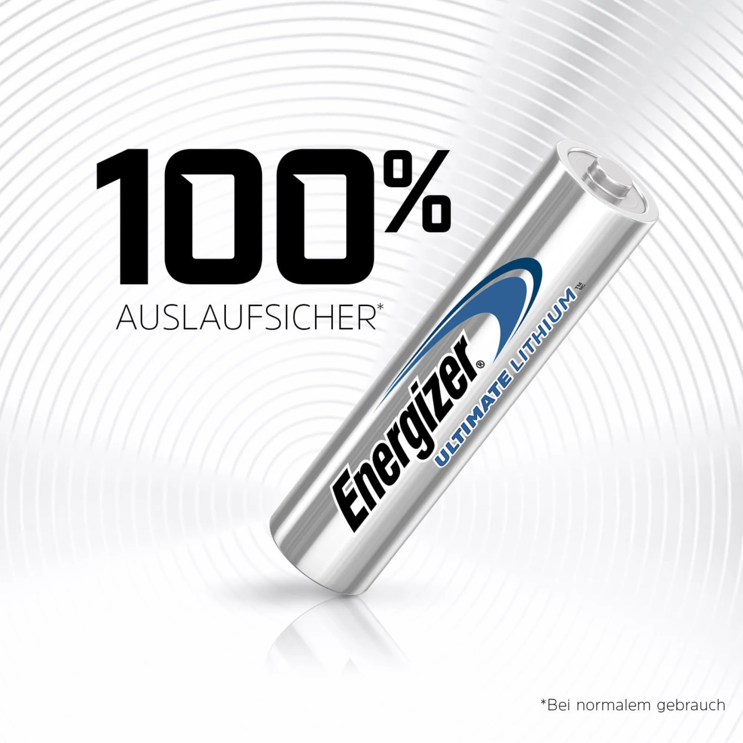 Energizer Ultimate Lithium AAA Batterie, 4er-Pack, auslaufsicher.