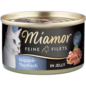 Miamor feine Filets Skipjack Thunfisch in Jelly 100 g