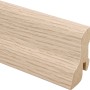 Sockelleiste Classic Eiche Beige, 22x40x2400 mm, mit Kabelkanal.