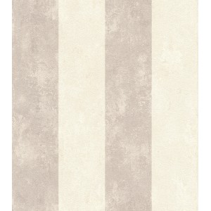 Rasch Vliestapete Tapetenwechsel II, Streifen in Creme und Grau. Dekorative Wandgestaltung.