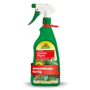 Neudorff Fungisan Gemüse-Pilzfrei 1 l, anwendungsfertige Sprühflasche zur Bekämpfung von Pilzkrankheiten an Gemüse.