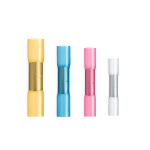 Steinel Crimpverbinder, wärmeschrumpfend, für Kabel Ø 1,5-2,5 mm, verschiedene Farben.