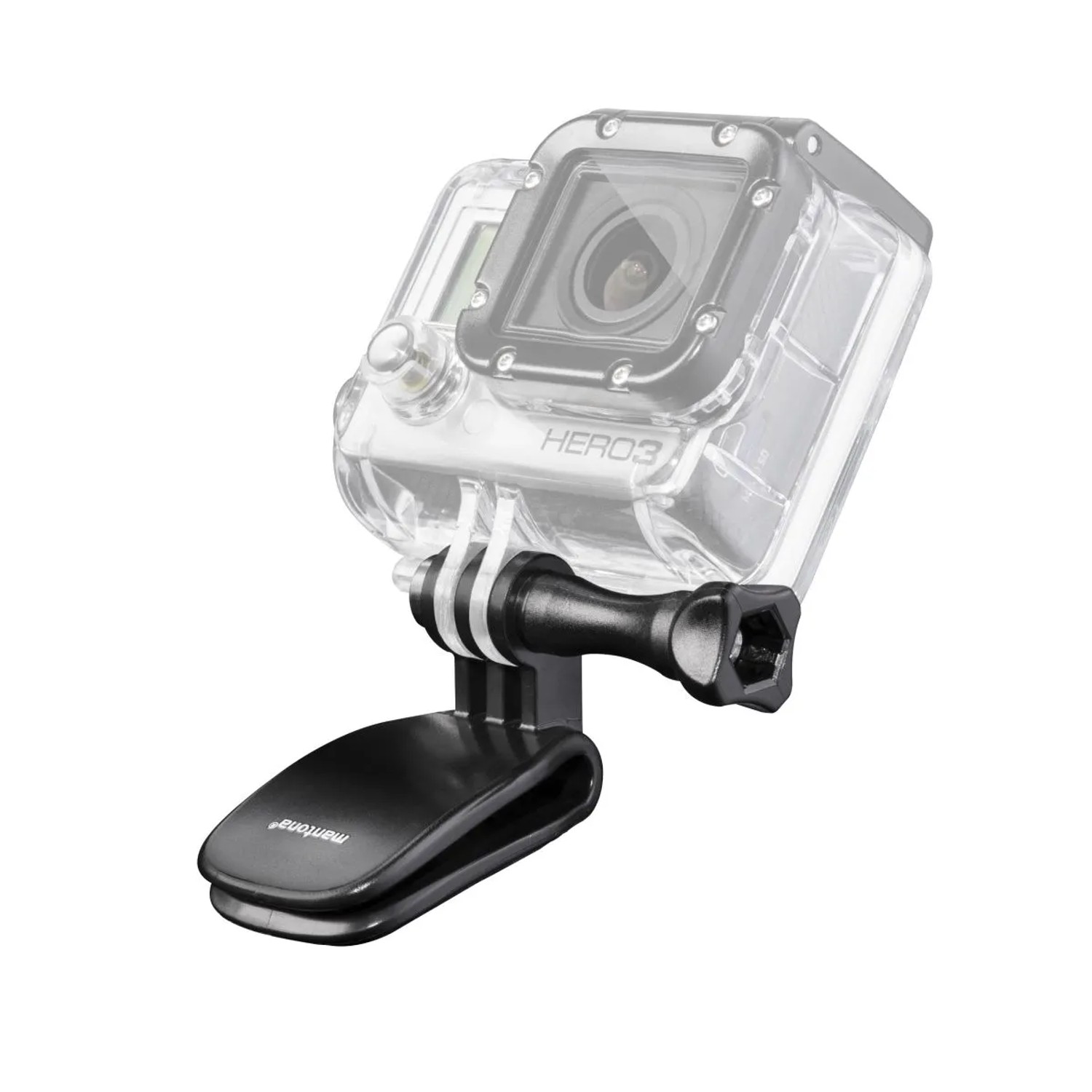 Mantona Miniklemme Clip 50X35X35Mm Für Gopro Hero Session Action Cams Foto Video