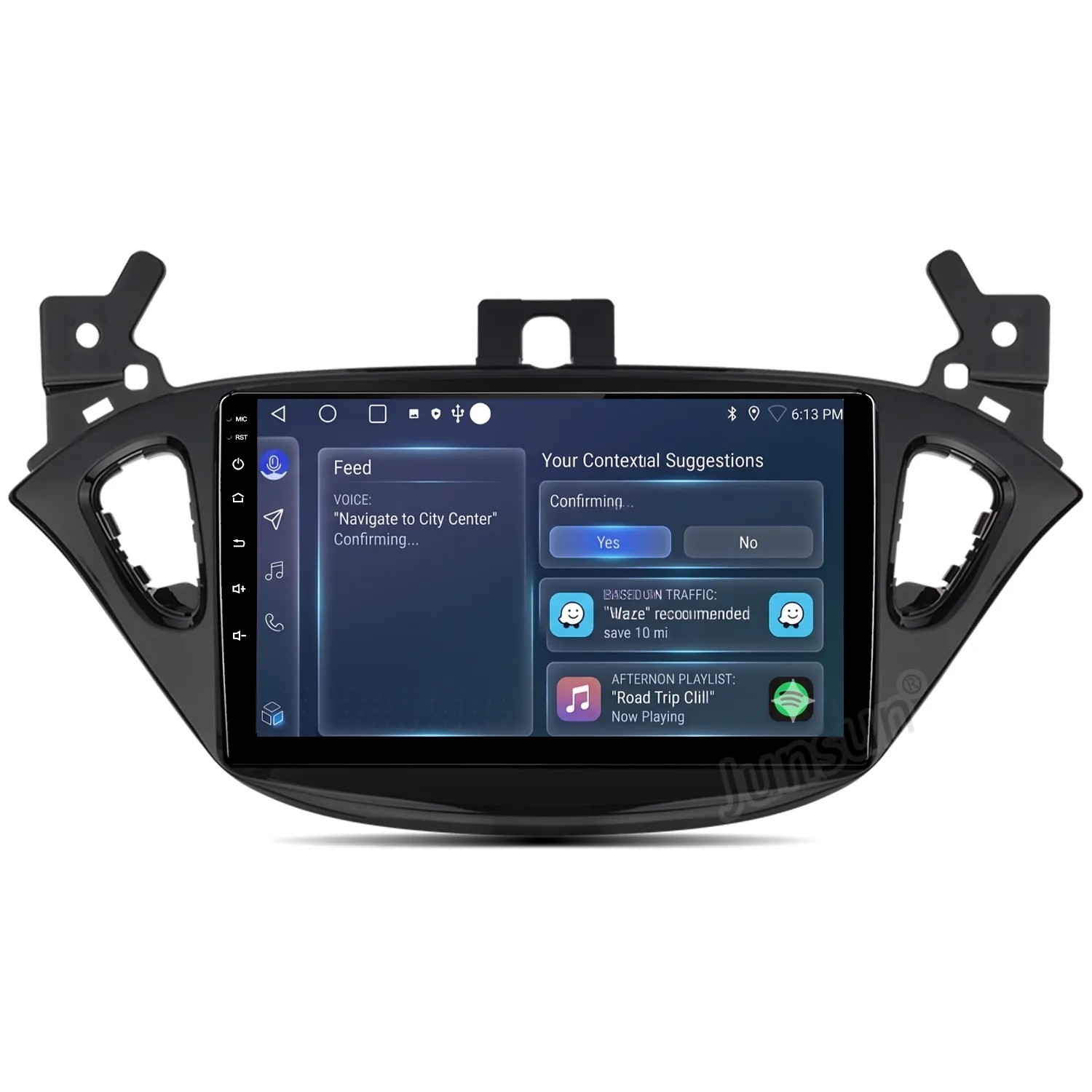 Junsun 10 Zoll 6 128 Autoradio Für Opel Corsa E 2015 To 2019 Und Adam 2013 To 2016