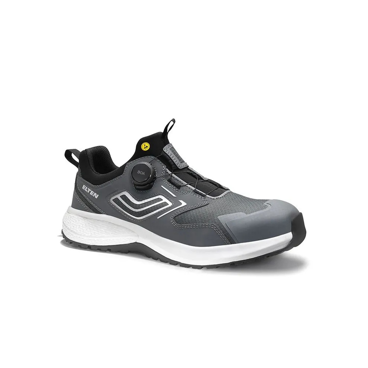 ELTEN Sicherheitshalbschuh CYCLONE XXSW BOA GREY Low ESD S1PS Größe 39