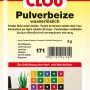 Clou Pulverbeize Kirschbaum, 5g, zum Färben von Holzoberflächen.