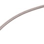 Flexibler Winkel-Anschlussschlauch, 14,9 mm (G 3/8) x 400 mm, aus Edelstahl für Trinkwasserinstallation.
