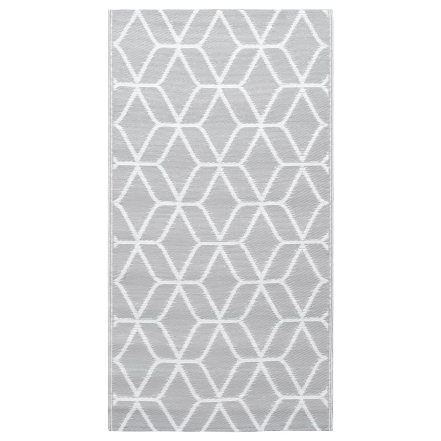 vidaXL Outdoorteppich Grau 80x150 Cm Pp 643940 günstig online kaufen