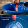 Vileda H2PrO Reinigungsset: Detailaufnahme des Ventils und des sauberen Wassers im Eimer.