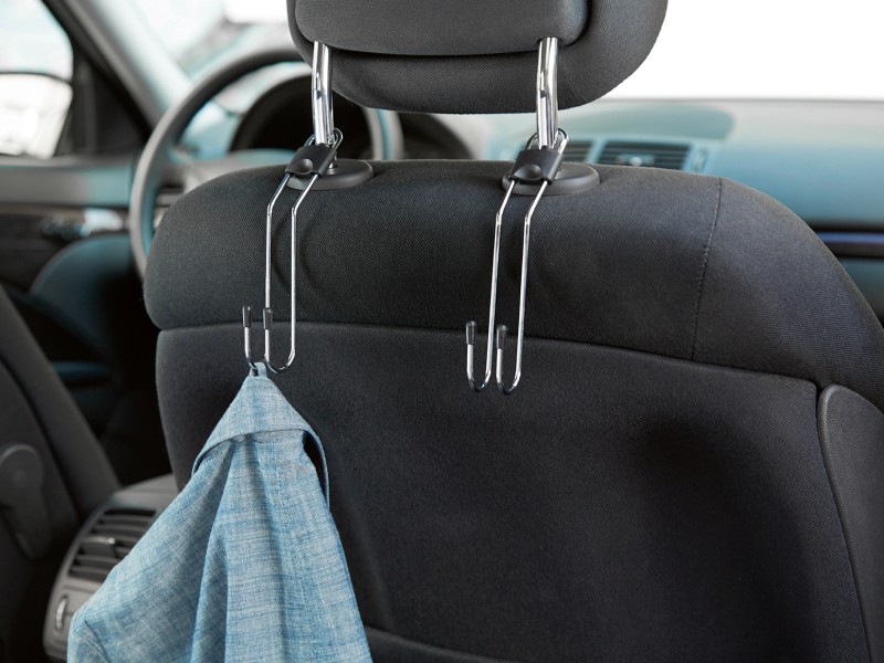 Haken für die Kopfstütze im Auto, 4 Stück, schwarz, Haken für versteckte  Autositze, geeignet zum Aufhängen von Taschen, Einkaufstaschen, Spielzeug  für Kinder, Autozubehör für den Innenraum : : Auto & Motorrad