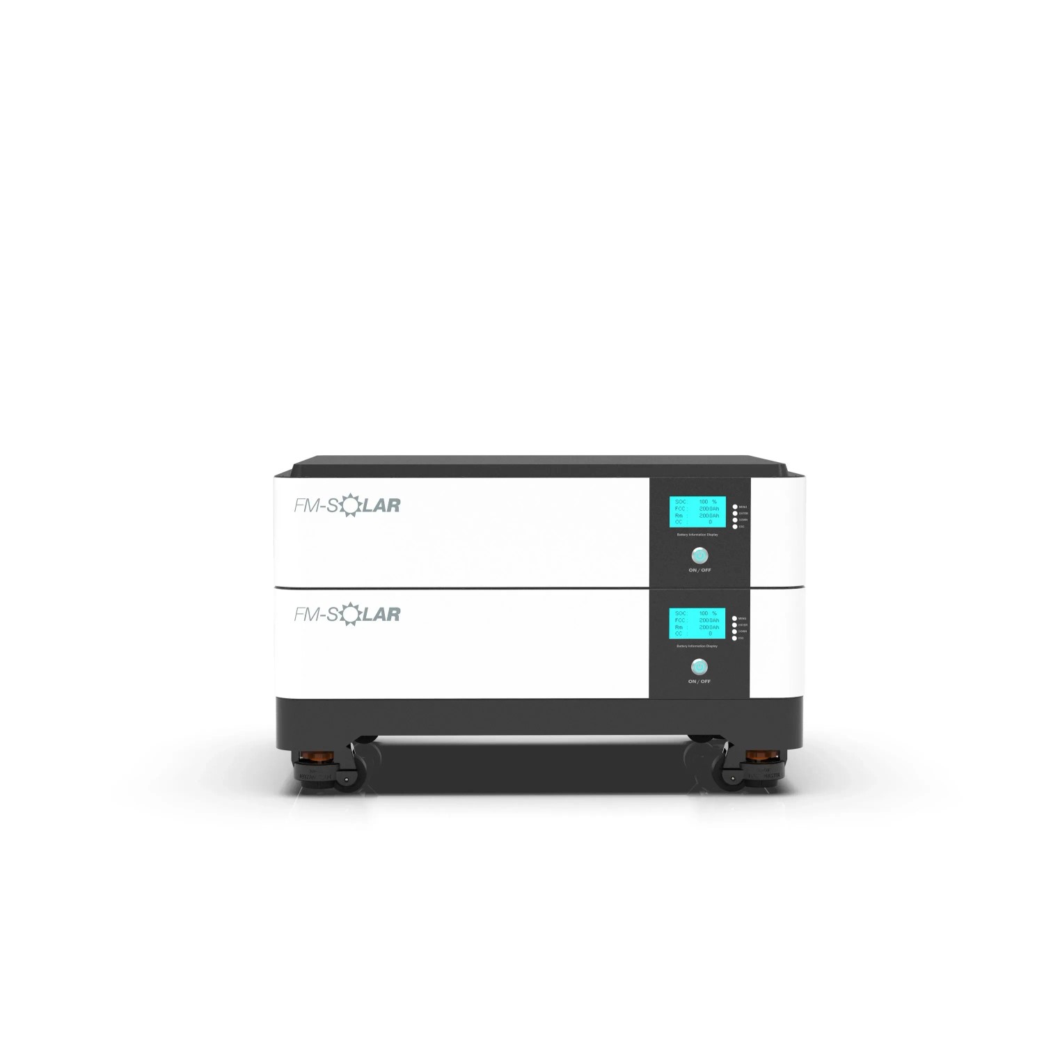 FM-SOLAR 30 kWh Speicher PV Akku Stapelbar 51,2V 600Ah LiFePO4 Lithium 2x15kWh