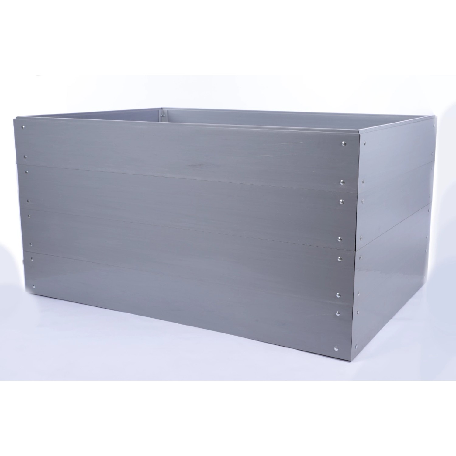 PROREGAL Hochbeete Growline Plast HxBxT 81x160x80cm 4 Ebenen Grau günstig online kaufen