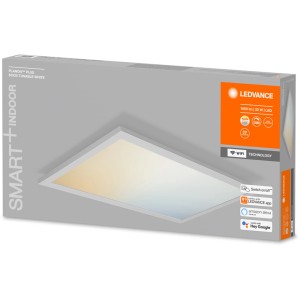 Verpackung der Ledvance Smart+ WiFi Panelleuchte Planon Plus 60x30 cm mit tunable white Funktion.