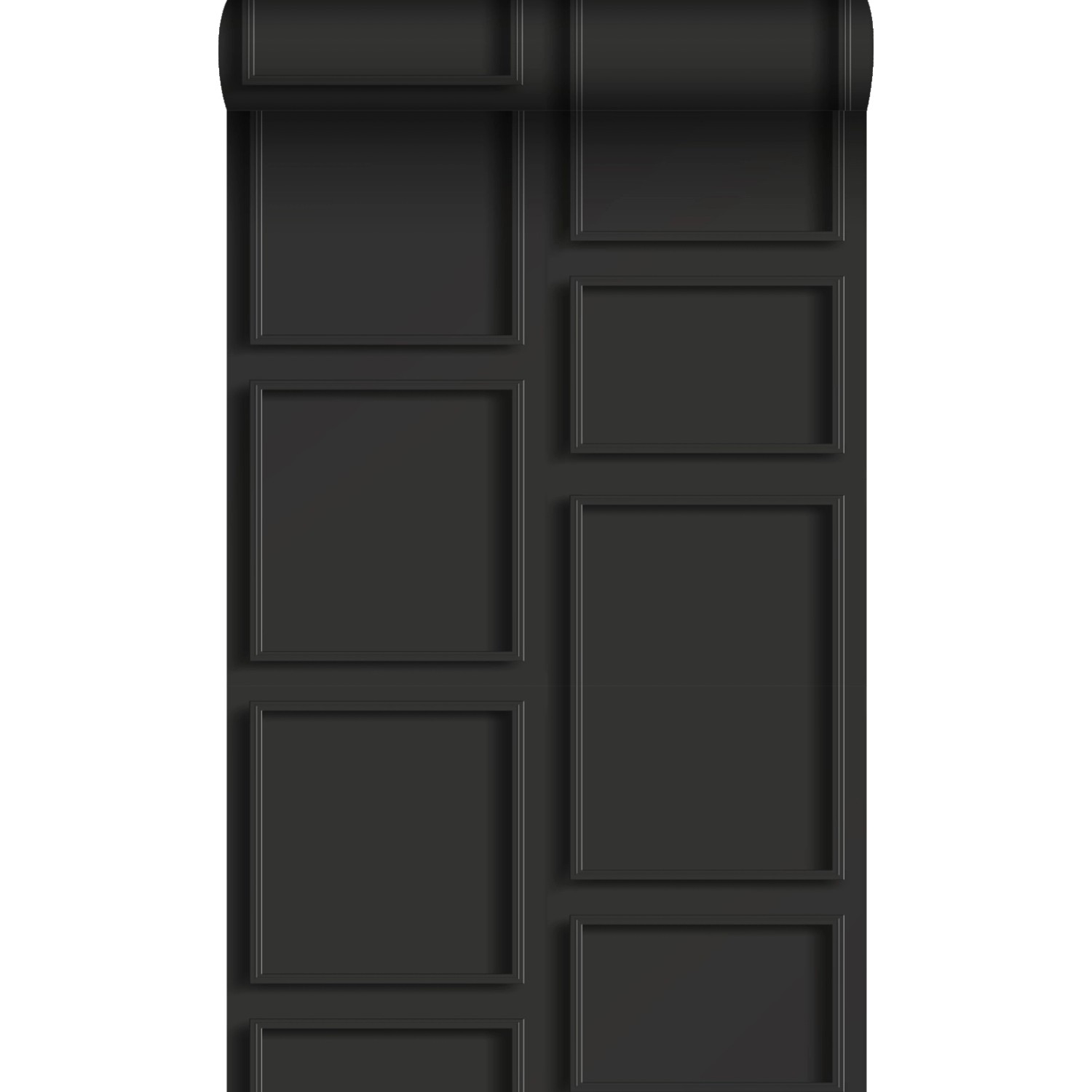 Origin Luxury Wallcoverings Tapete Holzwandverkleidung Schwarz 53 Cm X 1005 günstig online kaufen