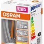 Osram LED-Filament Lampe E27, 4,8W, extra warmweiß, in Produktverpackung.