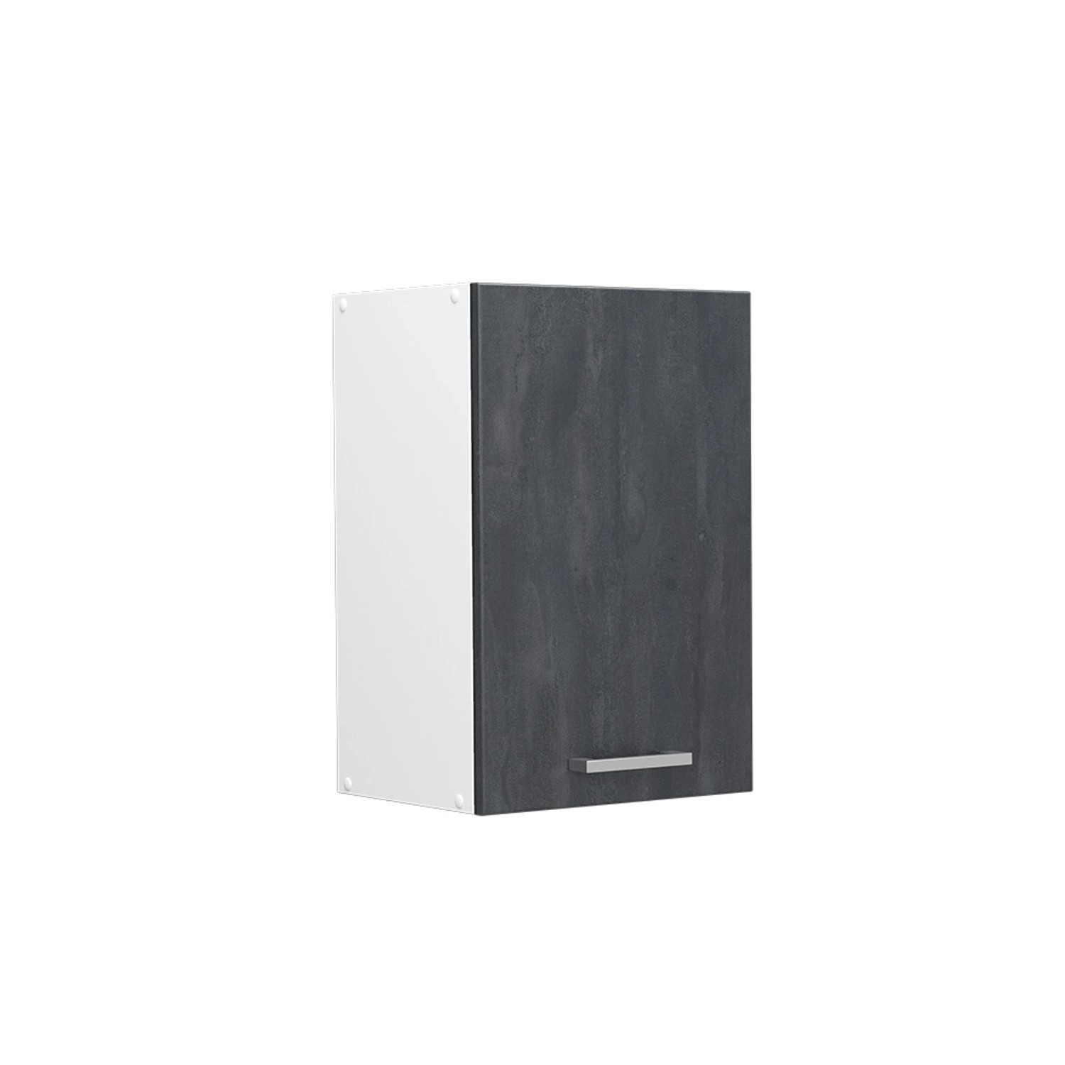 Vicco Hängeschrank R-Line Hängender Küchenschrank Schwarz Beton/Weiß 40 cm günstig online kaufen