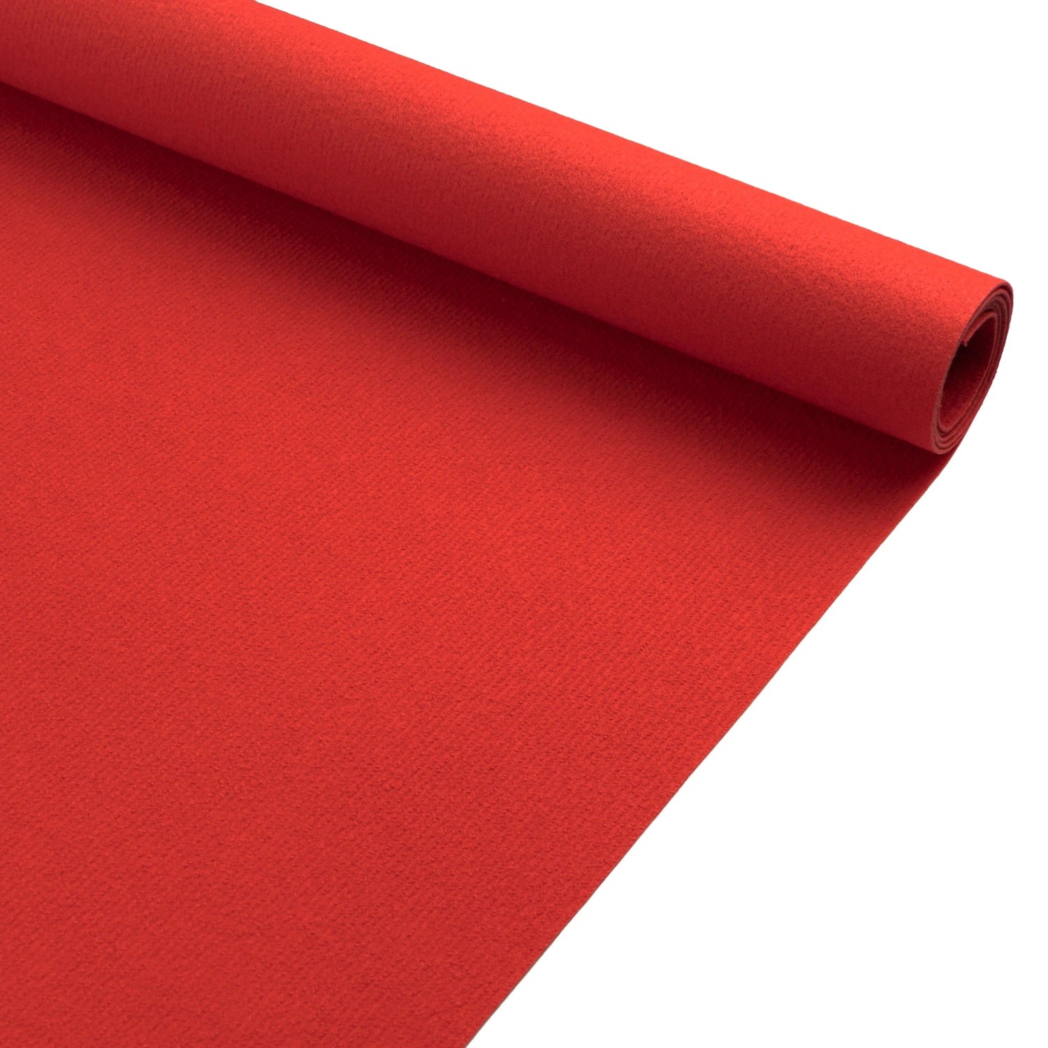 Primaflor Eventteppich Rips Dublin Rot 1,00m x 6,00m günstig online kaufen