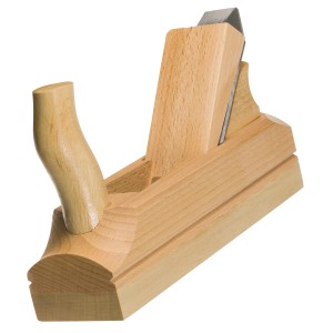 LUX Doppelhobel Classic 48 mm aus Buchenholz mit Stahlklinge für präzise Hobelarbeiten.