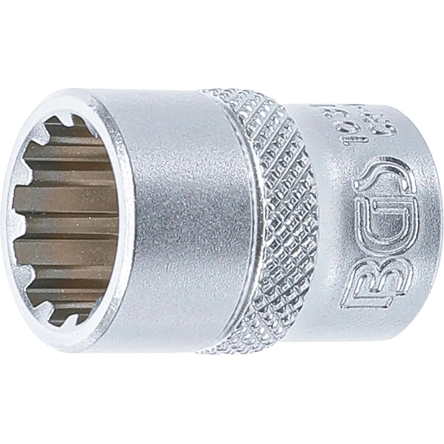 BGS Steckschlüssel Einsatz Gear Lock Antrieb Innenvierkant 10 Mm  3 8 Zoll  SW 13 Mm 10313