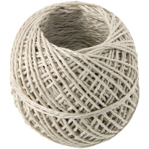 Fackelmann Paketband, 2-fach gezwirnt, 50 m, beige, für sicheres Verpacken.